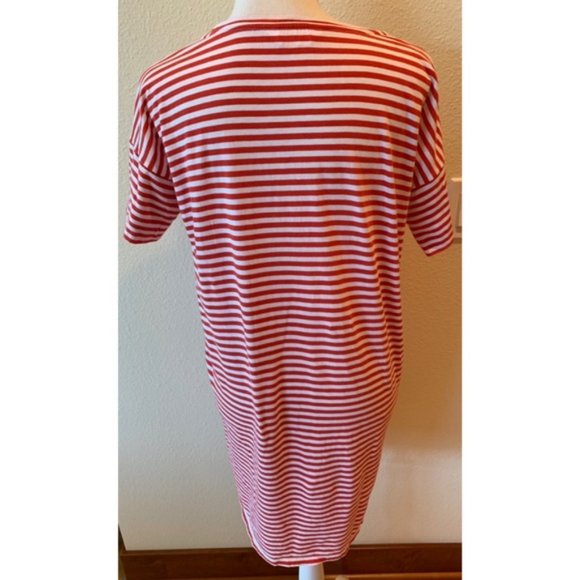 Everlane The Cotton Striped Tee Dress, Size Small - Picture 3 of 6